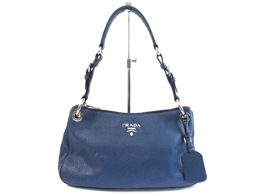 Prada Bag Shoulder One Embossed Leather